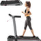 Compact Folding Electric Treadmill with LCD Display - 10 Km/H, 1-2.5PS, 6/12 Workout Programs