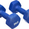 Neoprene Dumbbell Pair, 10Kgs 2 X 5 Kg, Blue